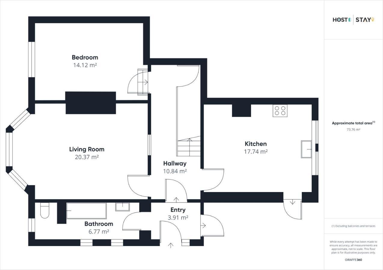 Host & Stay - The Garden Flat Scarborough Exteriör bild